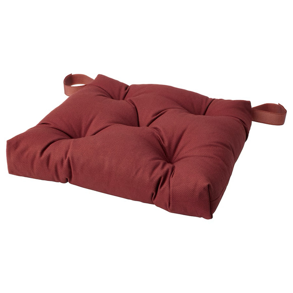 IKEA MALINDA Chair Pad, Dark-Red-Brown (304.791.89) New - Picture 1 of 2
